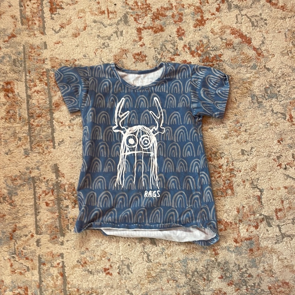 Rags to Raches shirt size 3-4